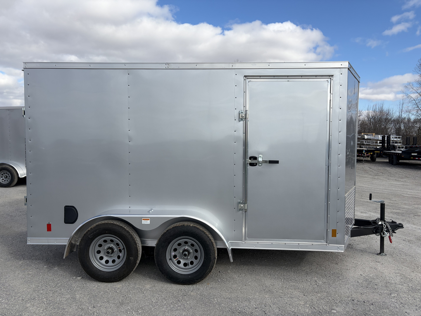 New 2026 Darkhorse Cargo DHW6X12TA35 (6' X 12') 7K V-Nose 1500 Series Cargo / Enclosed Trailer