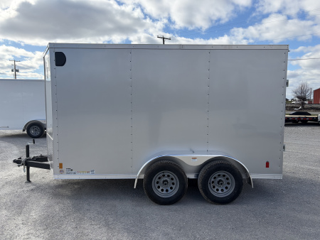 New 2026 Darkhorse Cargo DHW6X12TA35 (6' X 12') 7K V-Nose 1500 Series Cargo / Enclosed Trailer