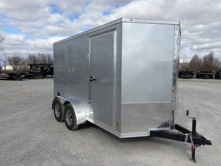 New 2026 Darkhorse Cargo DHW6X12TA35 (6' X 12') 7K V-Nose 1500 Series Cargo / Enclosed Trailer