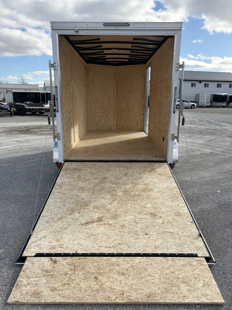 New 2026 Darkhorse Cargo DHW6X12TA35 (6' X 12') 7K V-Nose 1500 Series Cargo / Enclosed Trailer