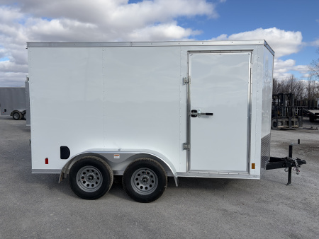 New 2026 Darkhorse Cargo DHW6X12TA35 (6' X 12') 7K V-Nose 1500 Series Cargo / Enclosed Trailer