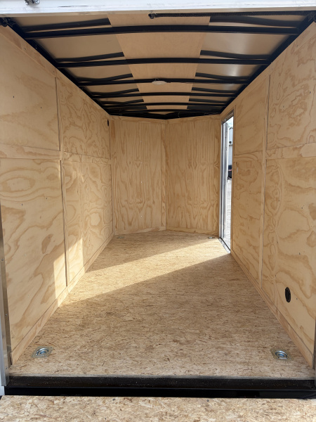 New 2026 Darkhorse Cargo DHW6X12TA35 (6' X 12') 7K V-Nose 1500 Series Cargo / Enclosed Trailer