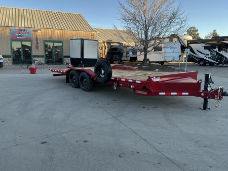 New 2026 Midsota 8.6x22 Widebody 17.6 GVWR Flatbed Trailer