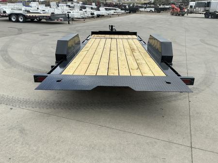 New 2026 Midsota 7x20 15.4 GVWR Flatbed Trailer