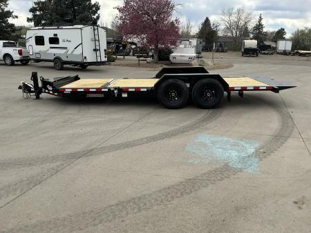 New 2026 Midsota 7x20 15.4 GVWR Flatbed Trailer
