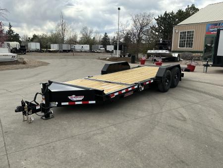 New 2026 Midsota 7x20 15.4 GVWR Flatbed Trailer