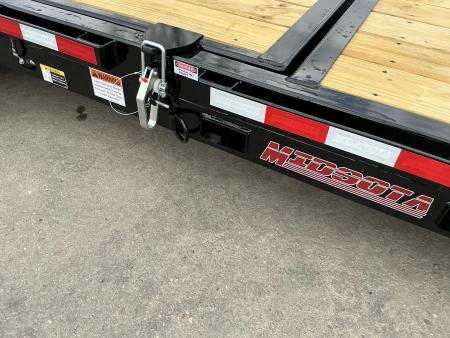 New 2026 Midsota 7x20 15.4 GVWR Flatbed Trailer