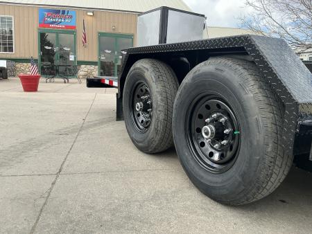 New 2026 Midsota 7x20 15.4 GVWR Flatbed Trailer