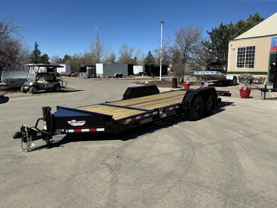 New 2026 Midsota 7x20 15.4 GVWR Flatbed Trailer