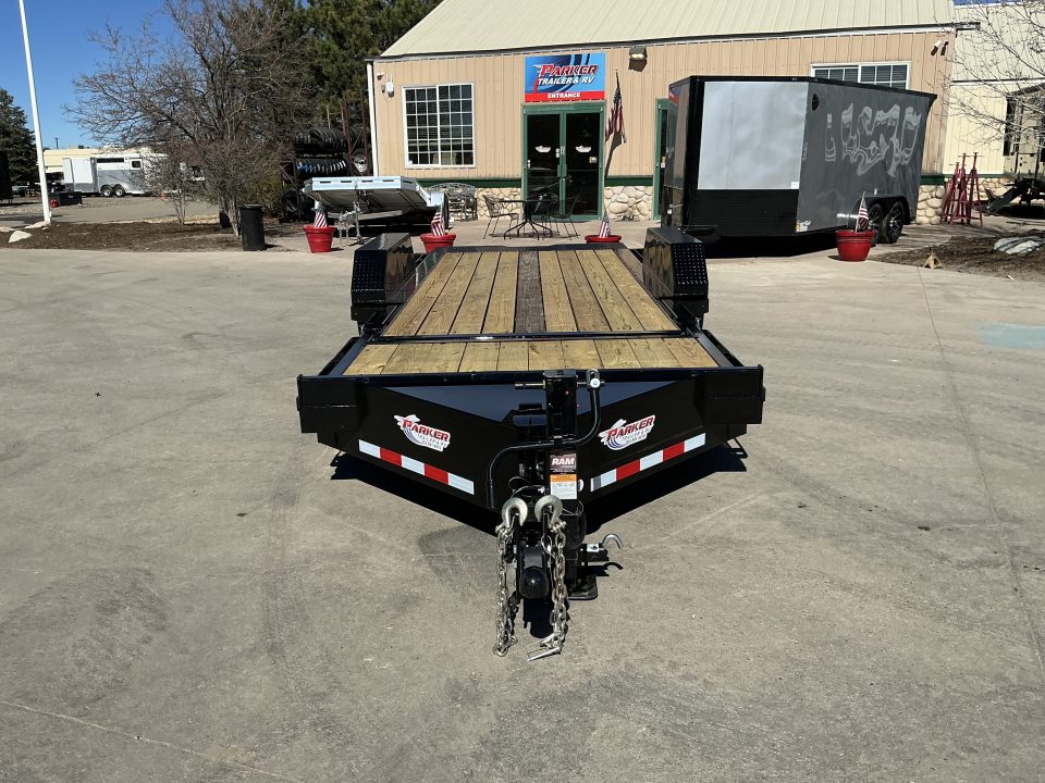 New 2026 Midsota 7x20 15.4 GVWR Flatbed Trailer