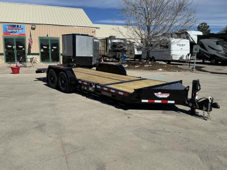 New 2026 Midsota 7x20 15.4 GVWR Flatbed Trailer