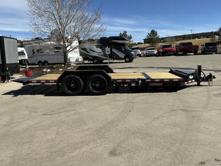 New 2026 Midsota 7x20 15.4 GVWR Flatbed Trailer