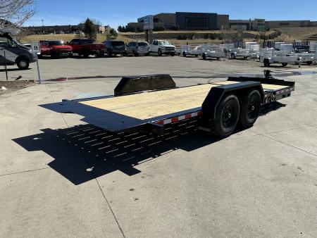 New 2026 Midsota 7x20 15.4 GVWR Flatbed Trailer