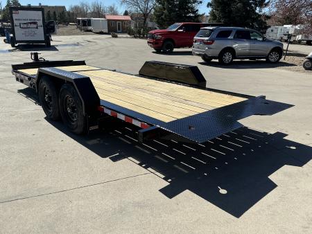 New 2026 Midsota 7x20 15.4 GVWR Flatbed Trailer