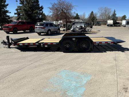 New 2026 Midsota 7x20 15.4 GVWR Flatbed Trailer