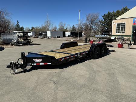 New 2026 Midsota 7x20 15.4 GVWR Flatbed Trailer