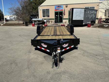 New 2026 Midsota 7x20 15.4 GVWR Flatbed Trailer