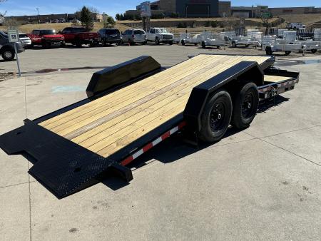 New 2026 Midsota 7x20 15.4 GVWR Flatbed Trailer