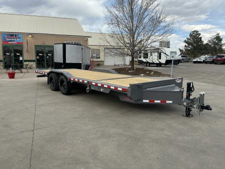New 2026 Midsota 8.6x24 22K GVWR Flatbed Trailer