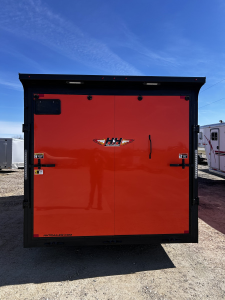 New 2026 H&H Trailers 8X16 7' INTERIOR LOADED WITH OPTIONS 7K GVWR Cargo / Enclosed Trailer