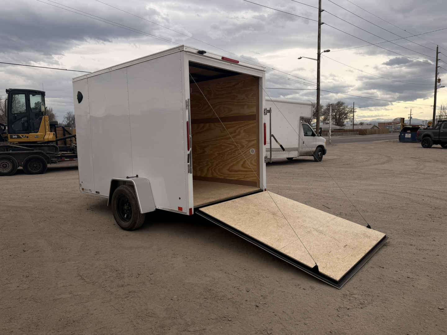 New 2026 Cross Trailers 6-10 Enclosed 3K GVWR