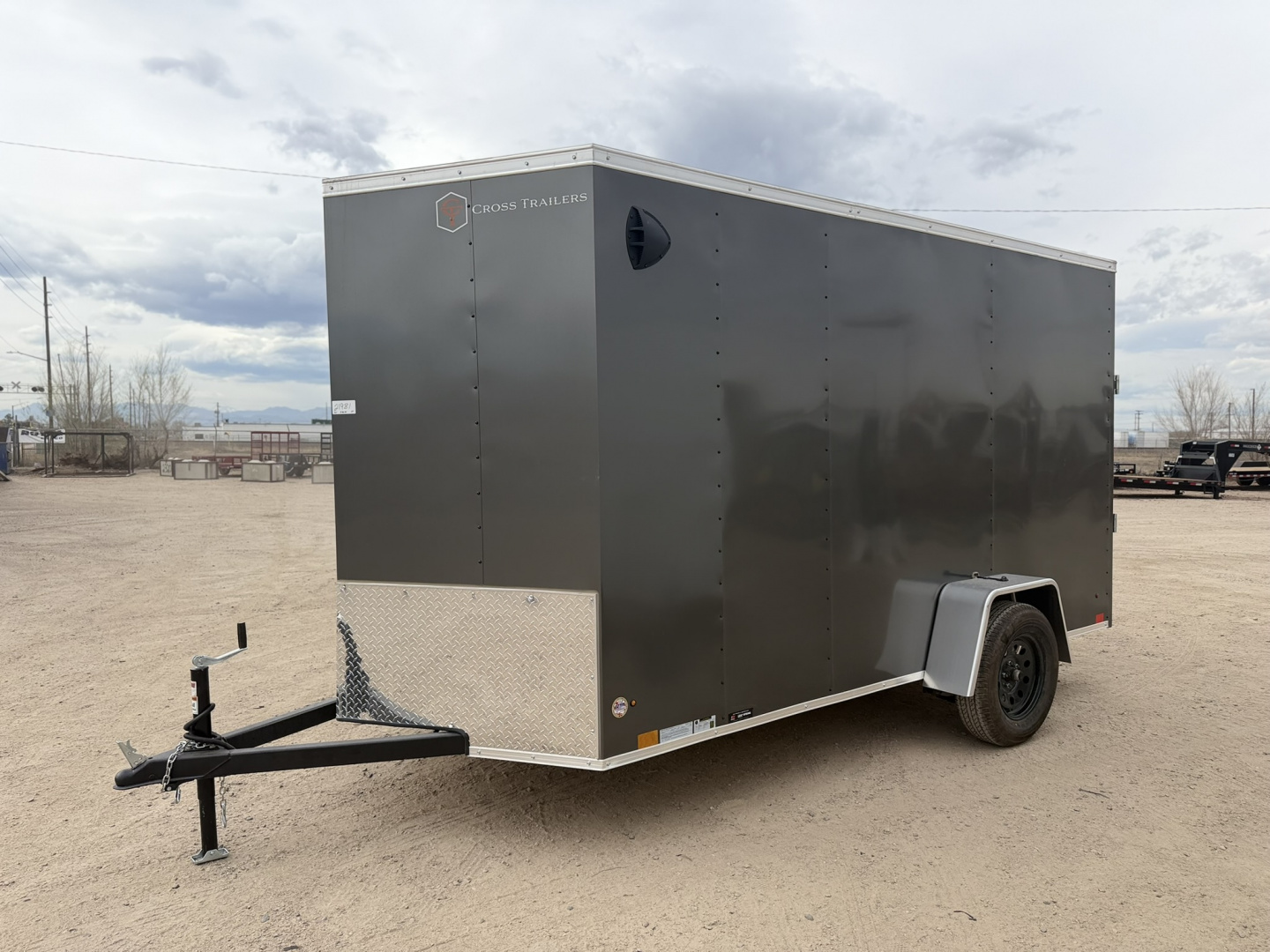 New 2026 Cross Trailers 6-12 Enclosed 3K GVWR