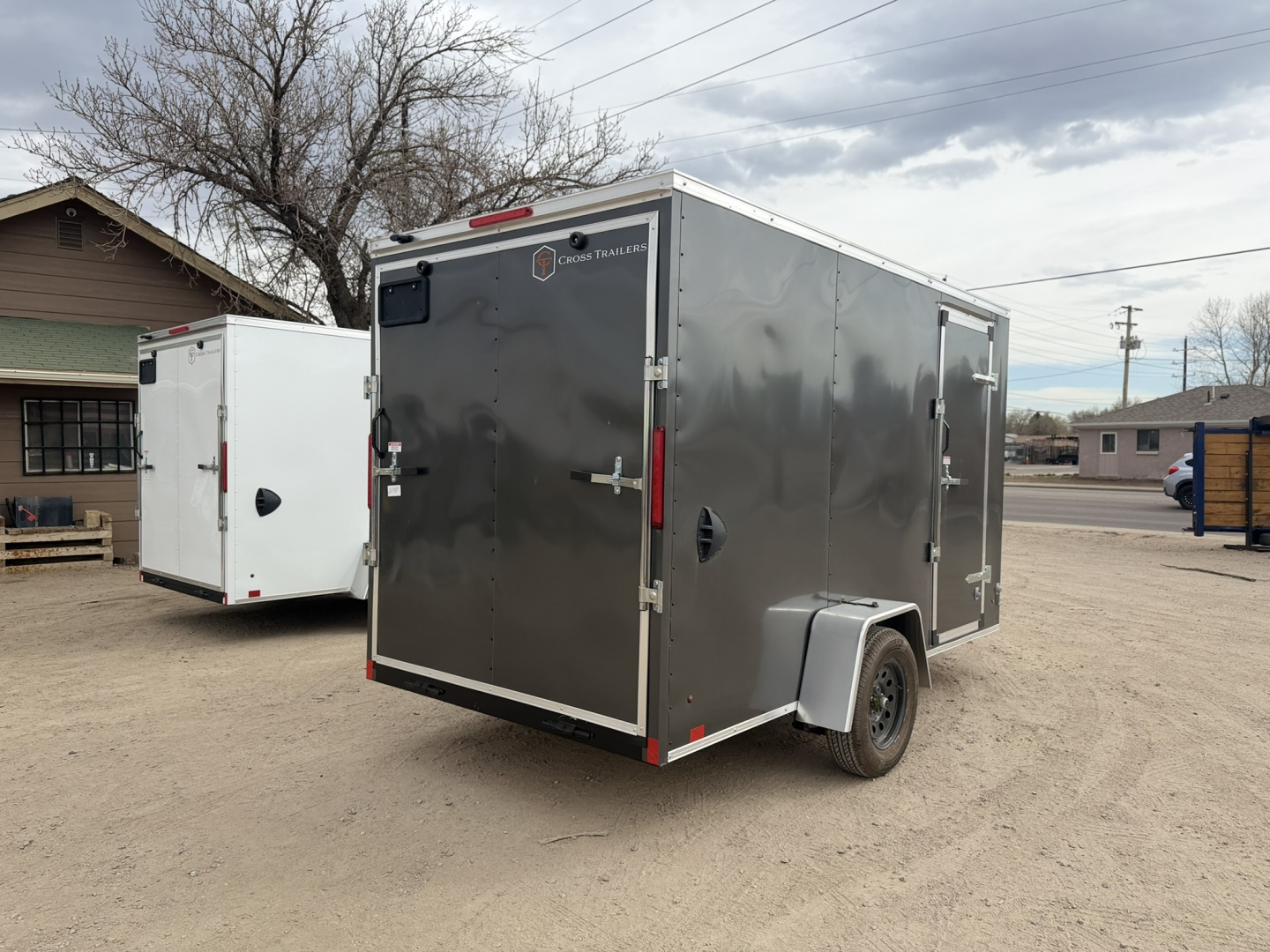 New 2026 Cross Trailers 6-12 Enclosed 3K GVWR