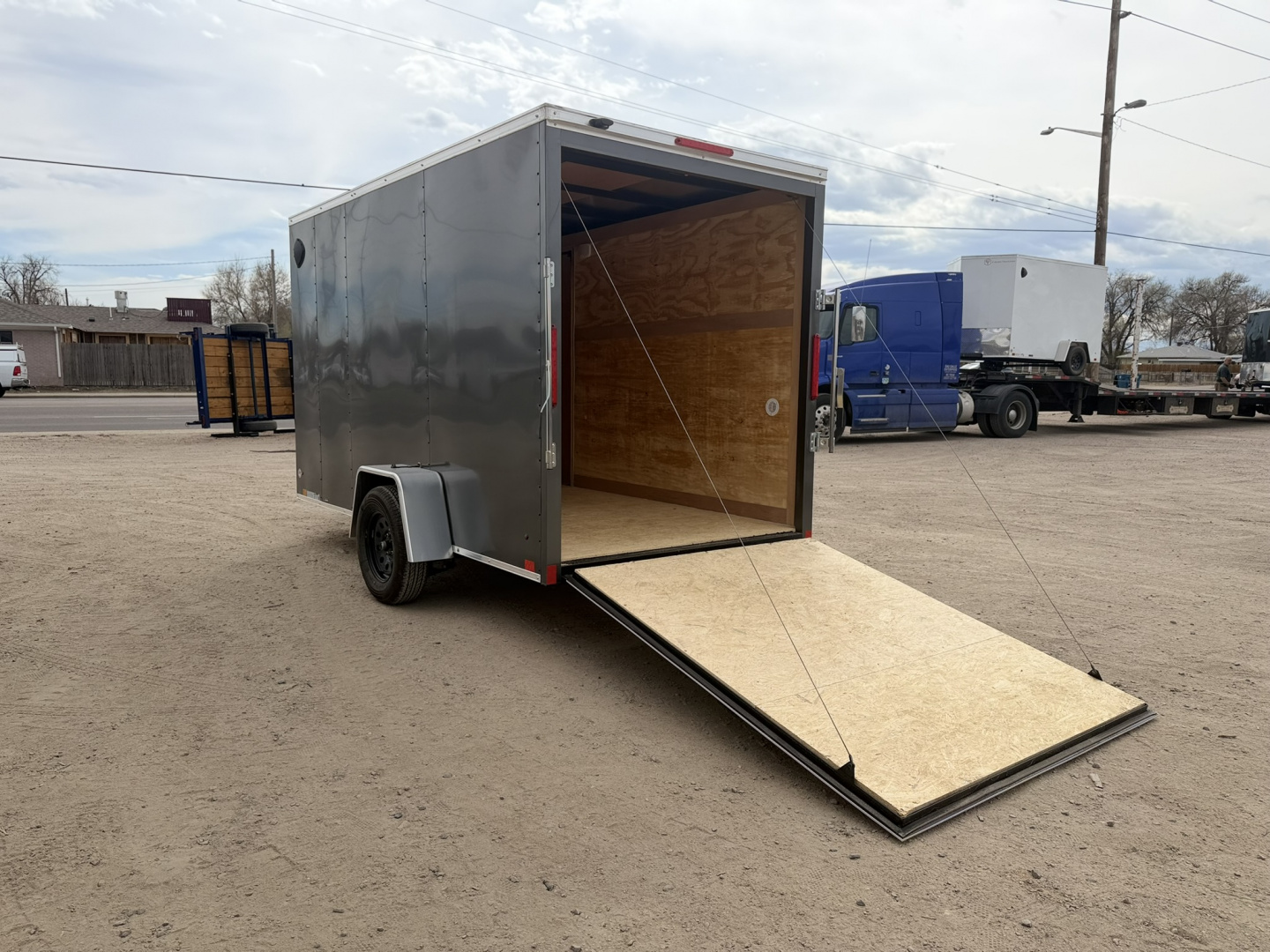 New 2026 Cross Trailers 6-12 Enclosed 3K GVWR