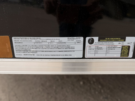 New 2026 Cross Trailers 6-12 Enclosed 3K GVWR