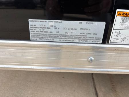New 2026 United Trailers UJ-716TA35-8.5 Cargo / Enclosed Trailer