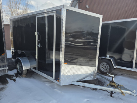 New 2026 ML Trailers Galvanized 6'x12' Cargo / Enclosed Trailer