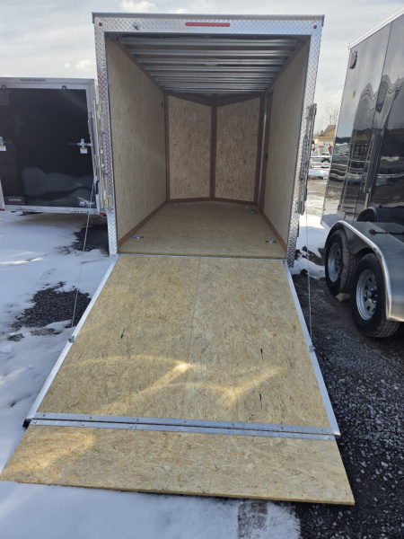 New 2026 ML Trailers Galvanized 6'x12' Cargo / Enclosed Trailer