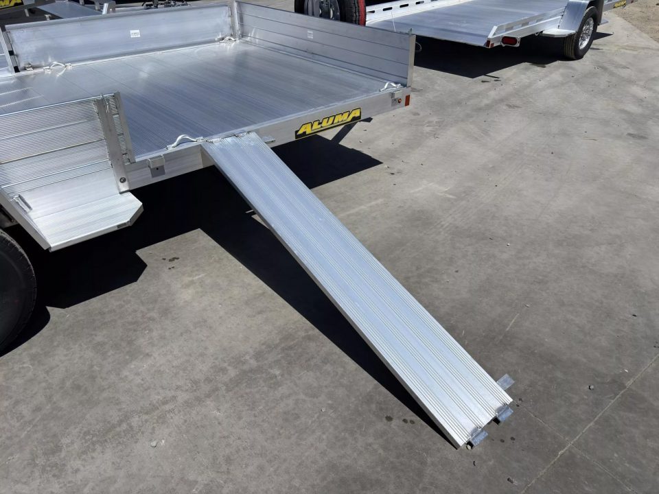 New 2026 Aluma 8115H-S-EL-R-BT-SR 7FT X 15FT 4250 GVW Utility Trailer