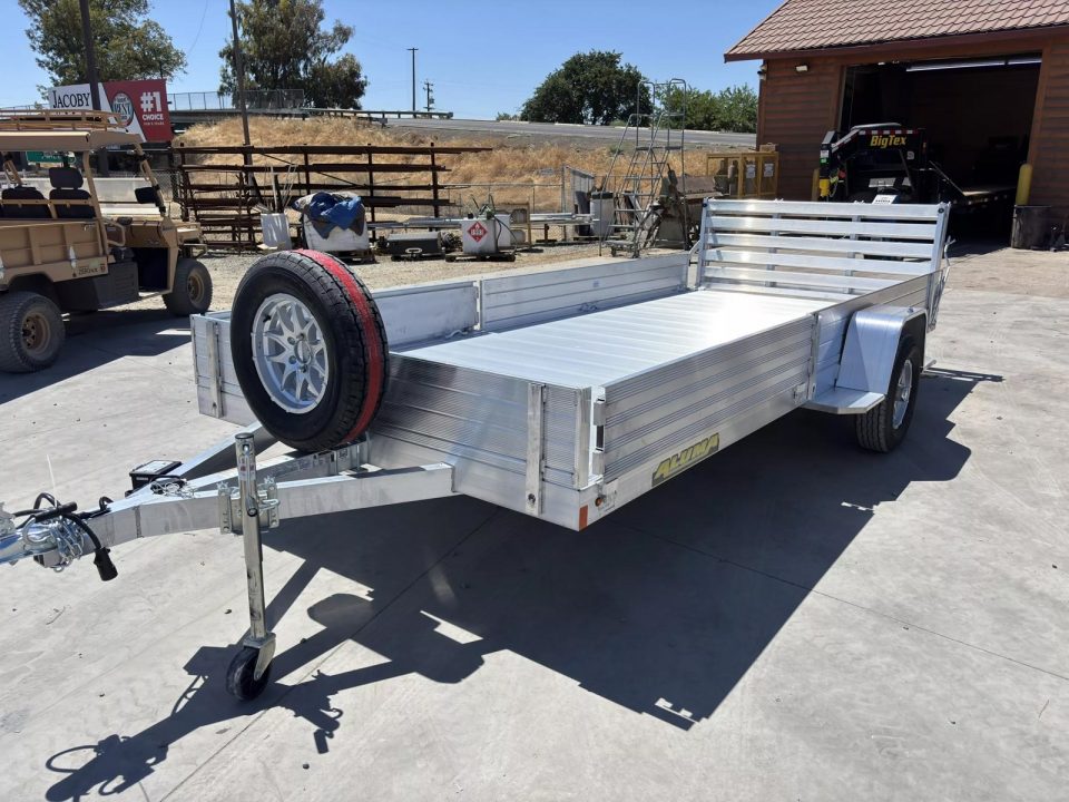 New 2026 Aluma 8115H-S-EL-R-BT-SR 7FT X 15FT 4250 GVW Utility Trailer