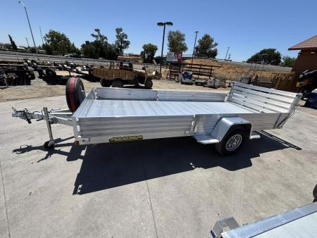 New 2026 Aluma 8115H-S-EL-R-BT-SR 7FT X 15FT 4250 GVW Utility Trailer