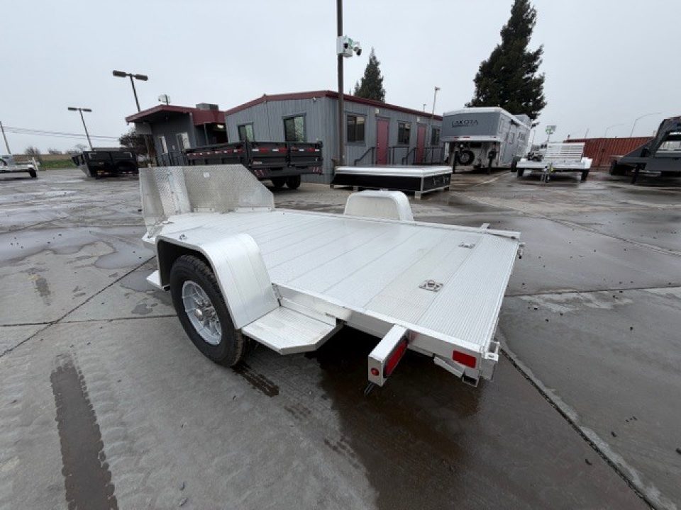 New 2026 Aluma TK1S-R-RTD 5.5FT X 11.5FT 2990 GVW Motorcycle Trailer