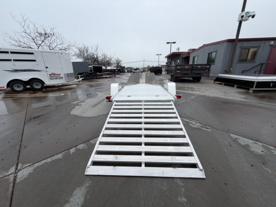 New 2026 Aluma TK1S-R-RTD 5.5FT X 11.5FT 2990 GVW Motorcycle Trailer