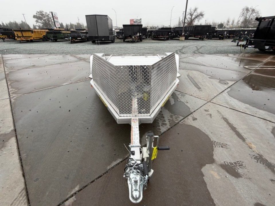 New 2026 Aluma TK1S-R-RTD 5.5FT X 11.5FT 2990 GVW Motorcycle Trailer