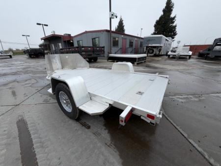 New 2026 Aluma TK1S-R-RTD 5.5FT X 11.5FT 2990 GVW Motorcycle Trailer