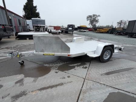 New 2026 Aluma TK1S-R-RTD 5.5FT X 11.5FT 2990 GVW Motorcycle Trailer