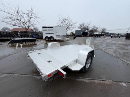 New 2026 Aluma TK1S-R-RTD 5.5FT X 11.5FT 2990 GVW Motorcycle Trailer
