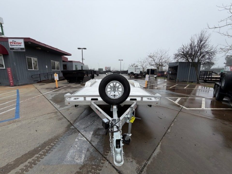 New 2026 Aluma WB16H-TA-EL-DOF-R-RR 8FT X 16FT 990 GVW Utility Trailer