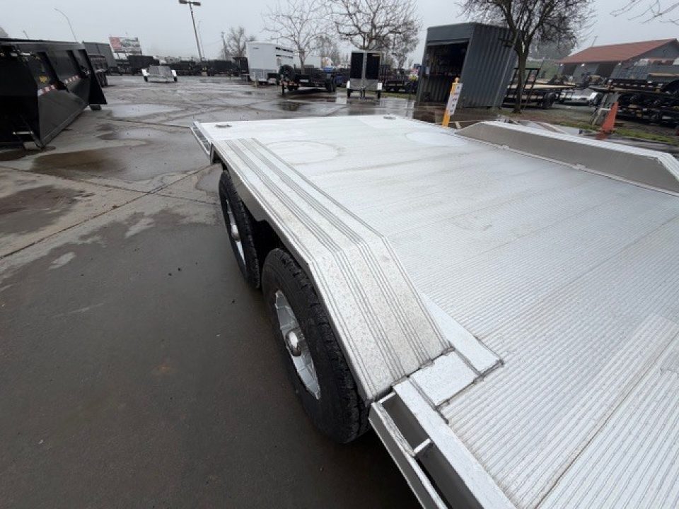 New 2026 Aluma WB16H-TA-EL-DOF-R-RR 8FT X 16FT 990 GVW Utility Trailer