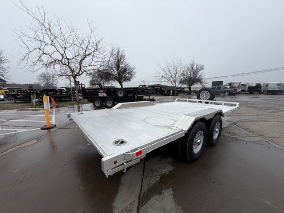New 2026 Aluma WB16H-TA-EL-DOF-R-RR 8FT X 16FT 990 GVW Utility Trailer