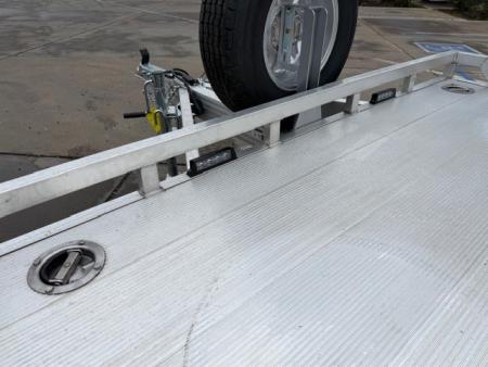 New 2026 Aluma WB16H-TA-EL-DOF-R-RR 8FT X 16FT 990 GVW Utility Trailer