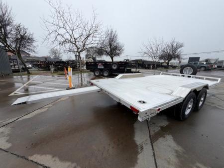New 2026 Aluma WB16H-TA-EL-DOF-R-RR 8FT X 16FT 990 GVW Utility Trailer