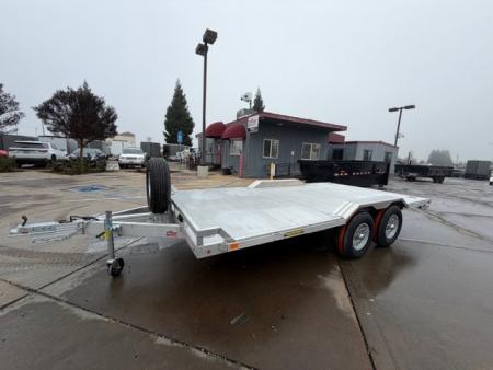 New 2026 Aluma WB16H-TA-EL-DOF-R-RR 8FT X 16FT 990 GVW Utility Trailer