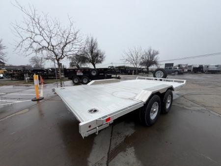 New 2026 Aluma WB16H-TA-EL-DOF-R-RR 8FT X 16FT 990 GVW Utility Trailer