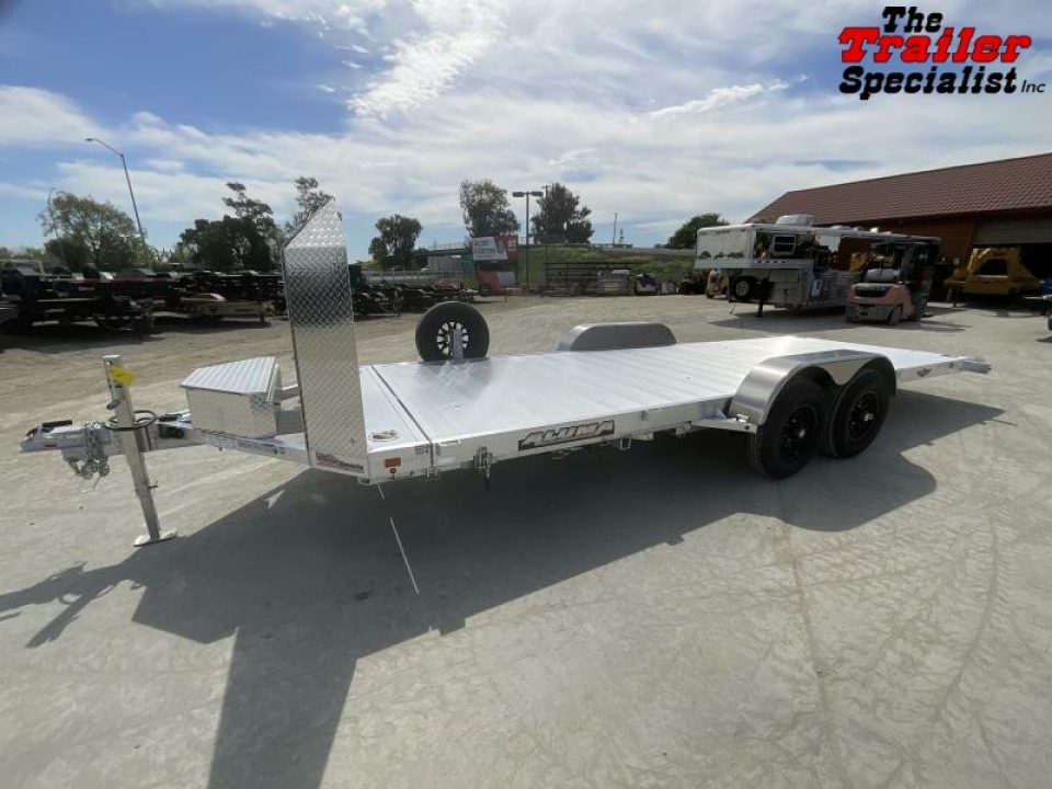 New 2026 Aluma 8220H-ANV-TILT-TA-EL 7FT X 20FT 9.9K GVW Tilt Trailer