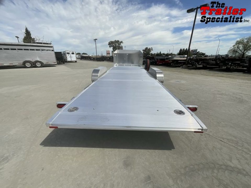 New 2026 Aluma 8220H-ANV-TILT-TA-EL 7FT X 20FT 9.9K GVW Tilt Trailer